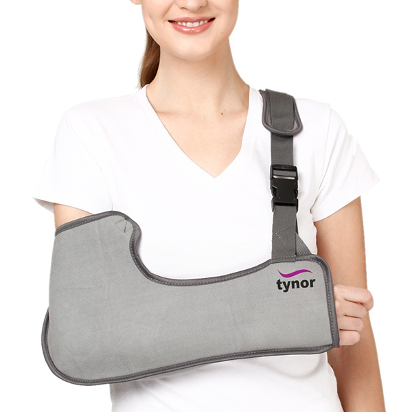 TYNOR Pouch Arm Sling Tropical, Grey, Child, 1 Unit